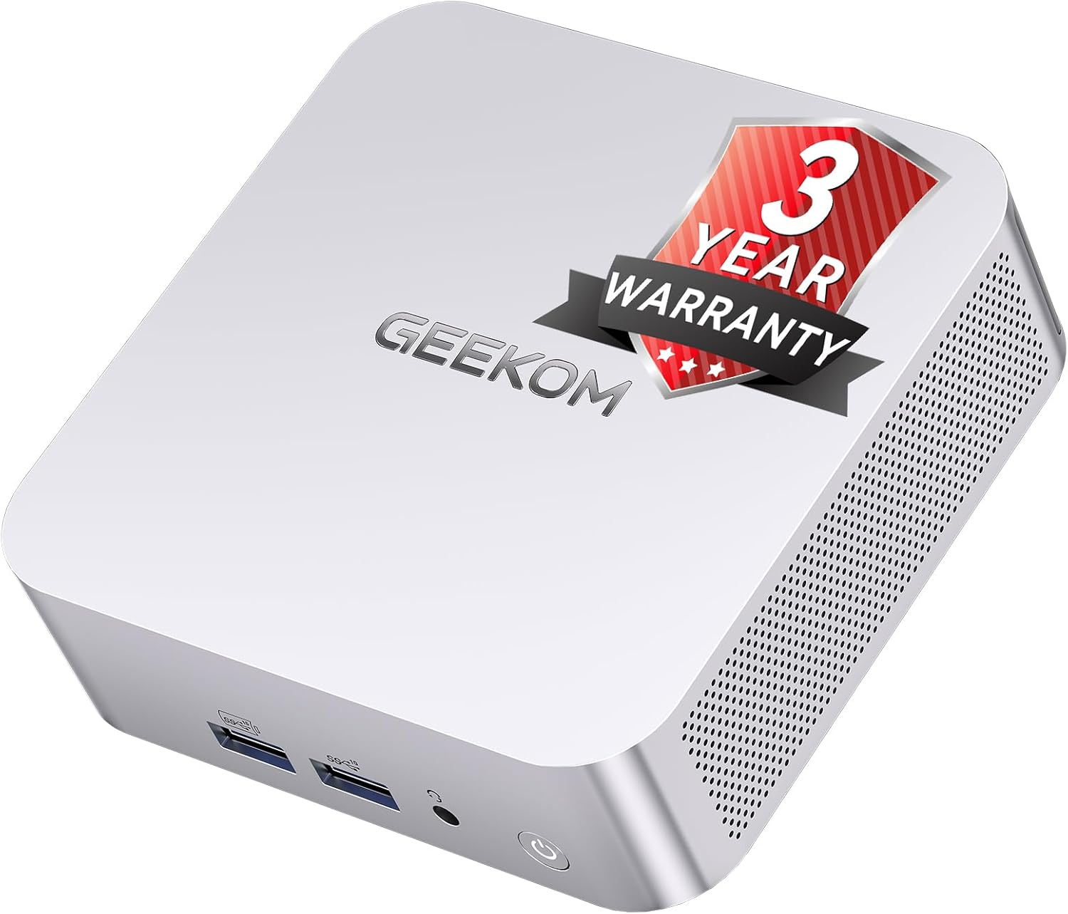 GEEKOM [2026 Corporate Bulk Choice] Mini PC A7 with AMD Ryzen 5 7535HS 16GB DDR5 & 1TB SSD(Expandable) Windows 11 Desktop Mini Computers for Office 8 Premium Quality Supports|USB4|8K|SD