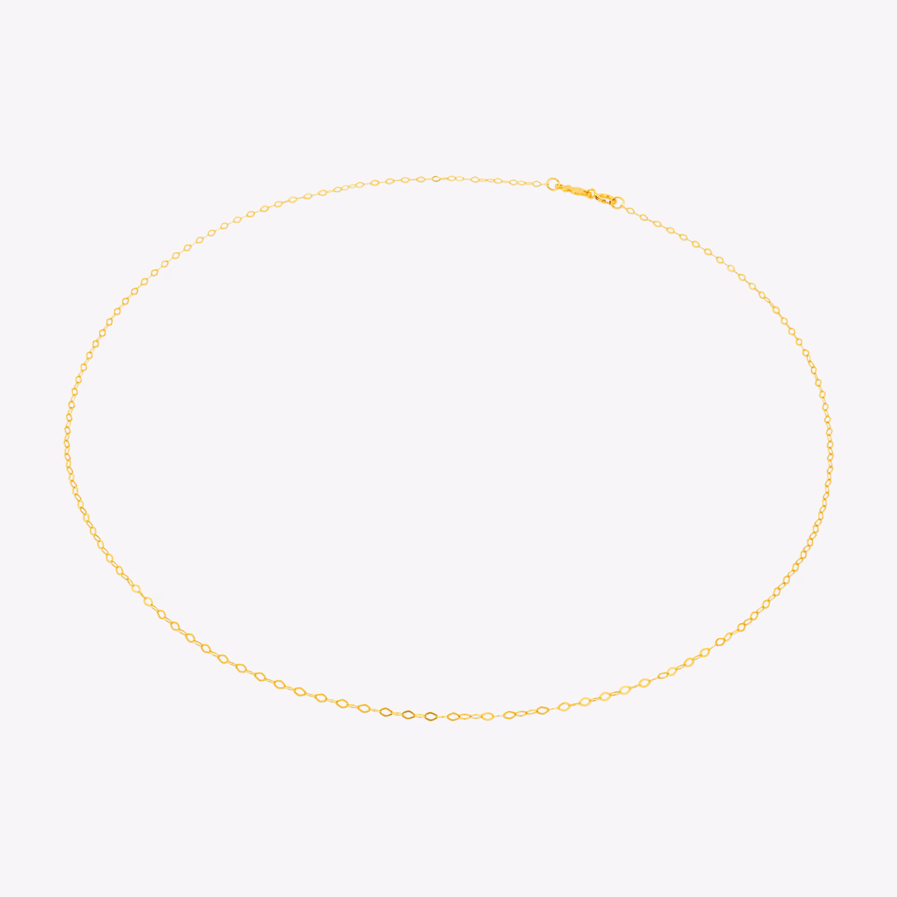 Gargantilla de oro con anillas ovales, 40 cm TOUS Chain
