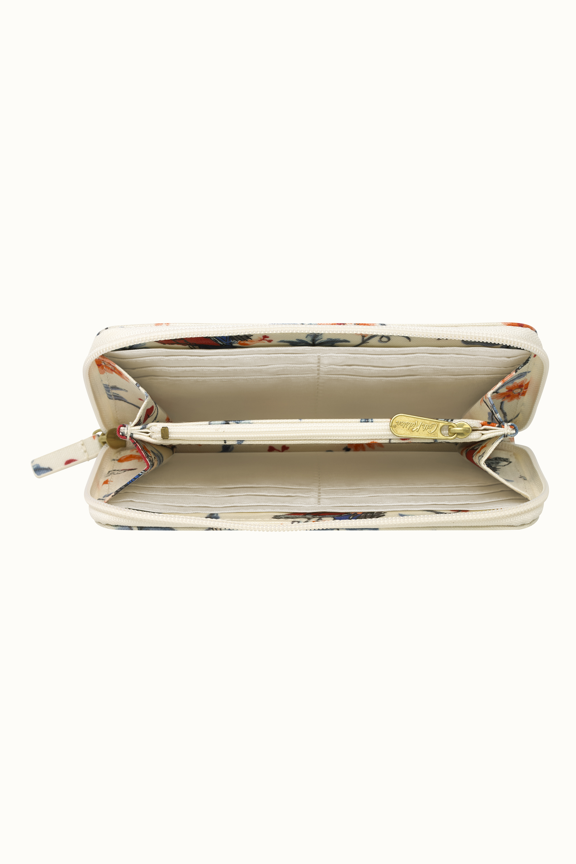 Matilda Firework Floral Continental Zip Wallet