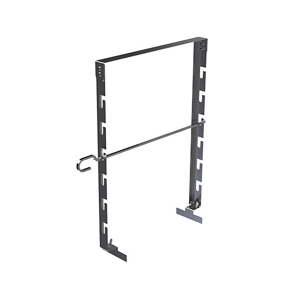 FIRTEN Rotissoire inox pour brasero 80 cm