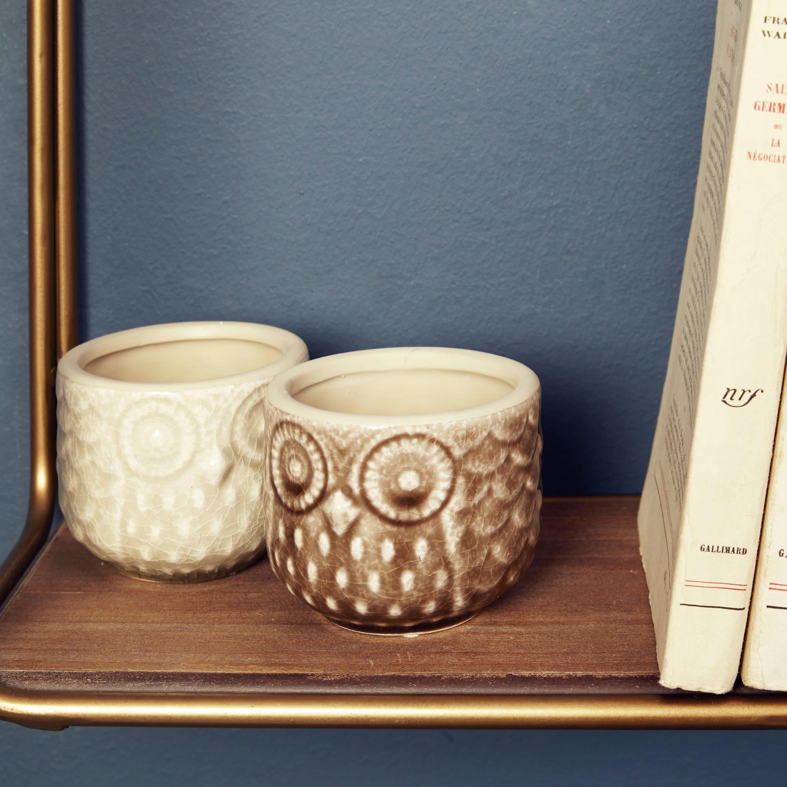 OWLY - Pot de fleurs Owly D10cm