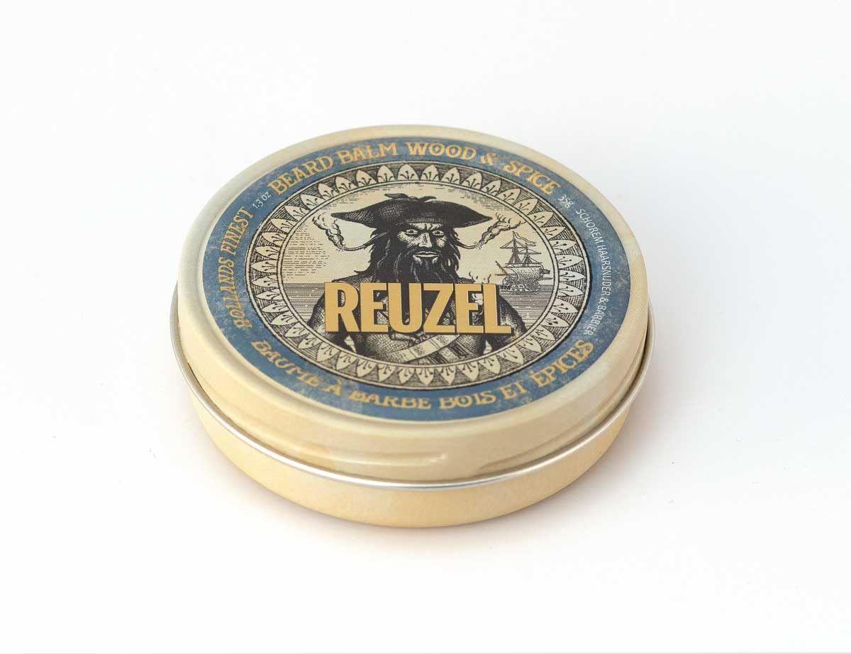 Reuzel Wood and Spice Beard Balm - Shea Butter and Argan Oil - 35 g