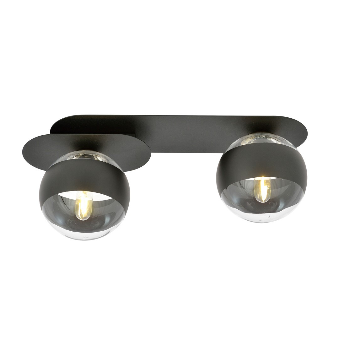Lampa Sufitowa Plaza 2 Black/Stripe