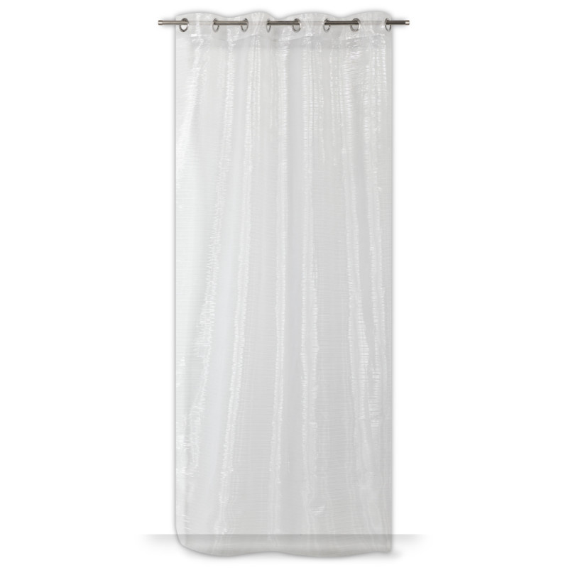 Voilage Shine blanc 140 x 240 cm JBY CREATION