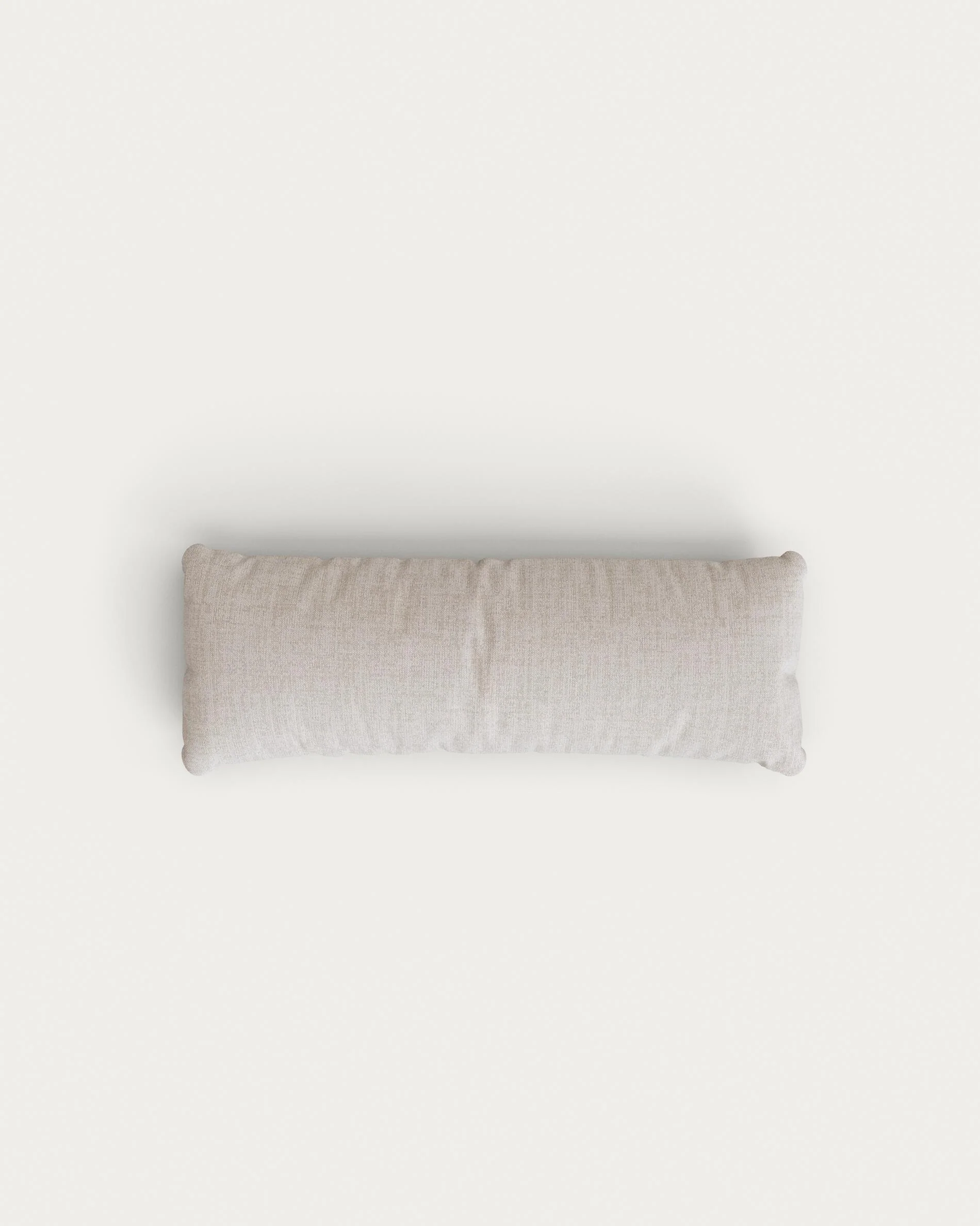 Sorells kidney cushion in beige 75 x 28 cm