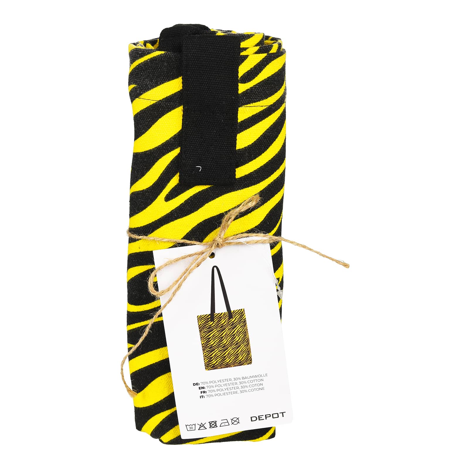 Tasche Tiger Gelb,L 470 x B 370 x T 150 mm