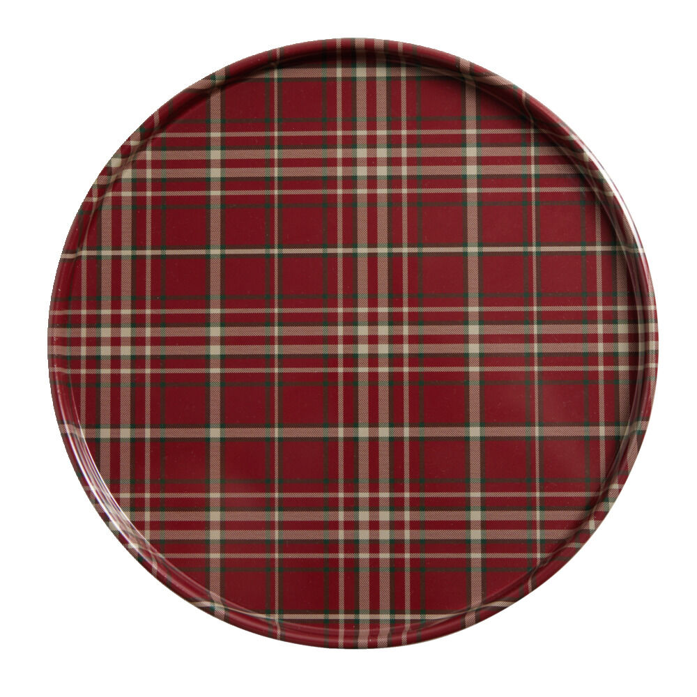 Plateau rond acier Ø23cm - 2 modèles