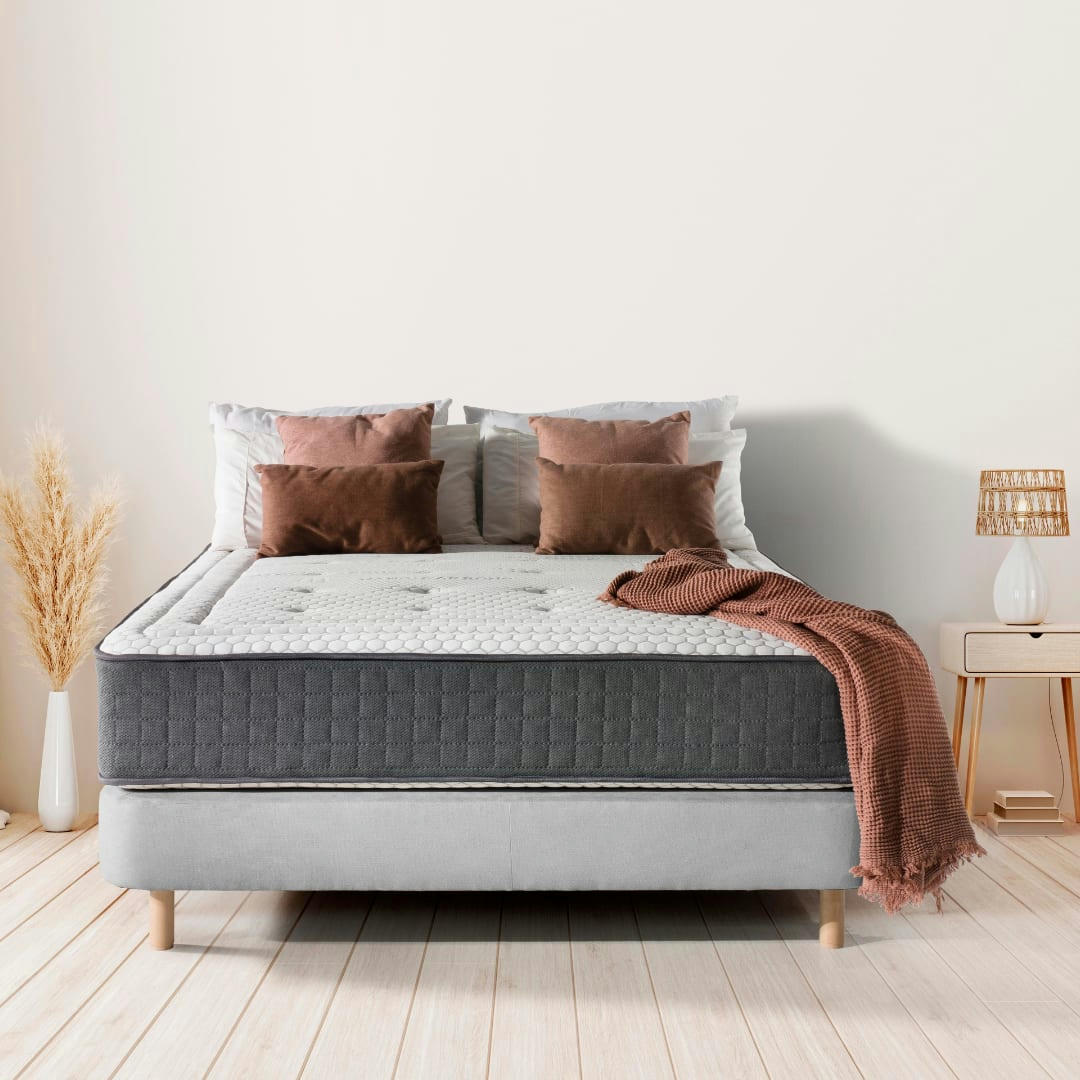 ZEN MANDALA - Matelas à ressorts ensachés haut gamme 30 cm 140X190