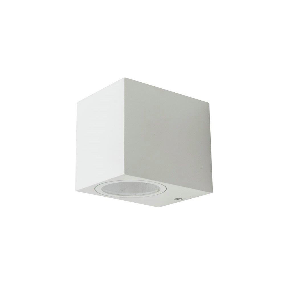 Kinkiet biały 7651 1xGU10x35W wym:6,8x9,2x8cm IP44 V-TAC