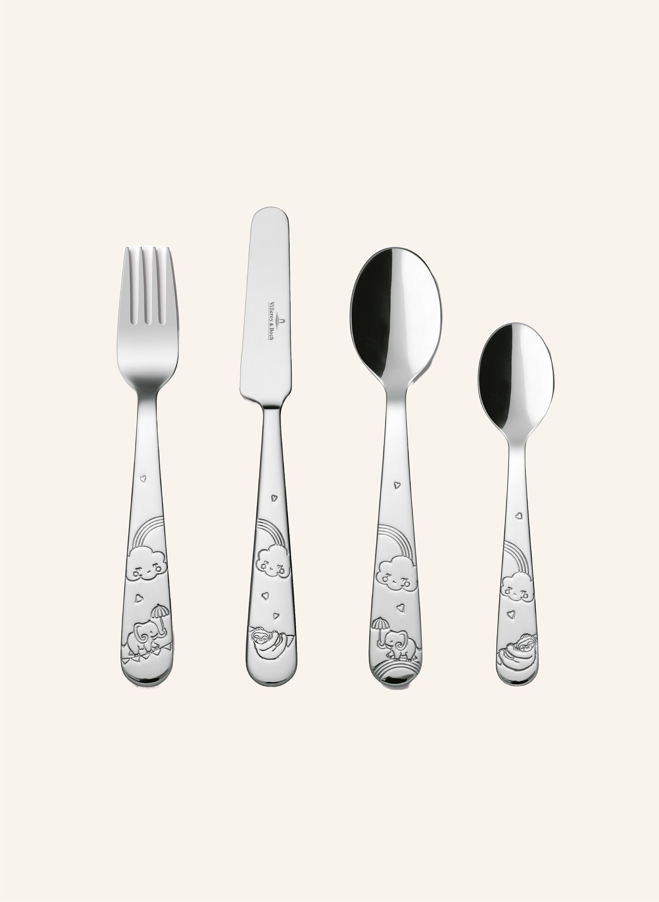 Villeroy & Boch Kinderbesteck, 4-teilig WALK LIKE AN ELEPHANT