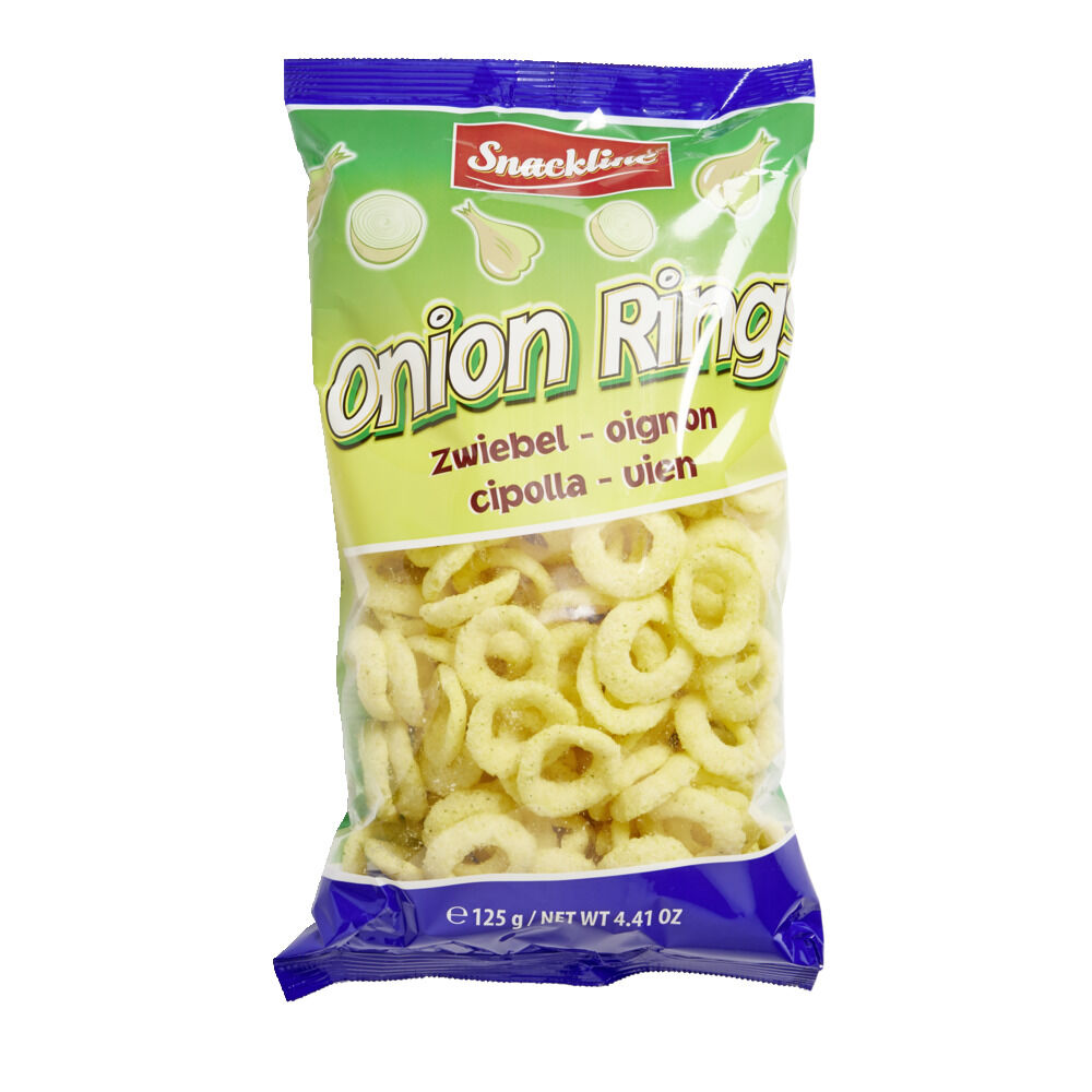 Snack à base de maïs go&ucirc;t oignon 125gr