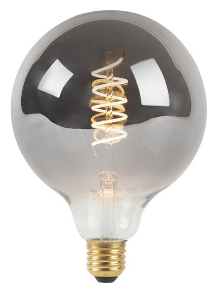 Highlight E27 4Watt Smoke Spiraal 95mm Dimbaar