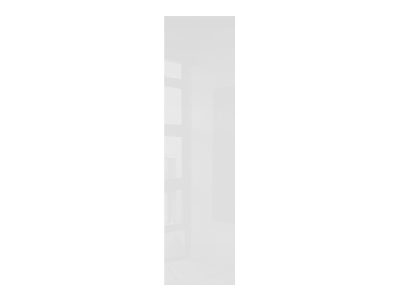 Panel boczny wysoki Sole 220 cm biały połysk