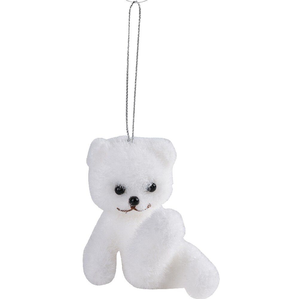 Suspension de No&euml;l forme ours blanc