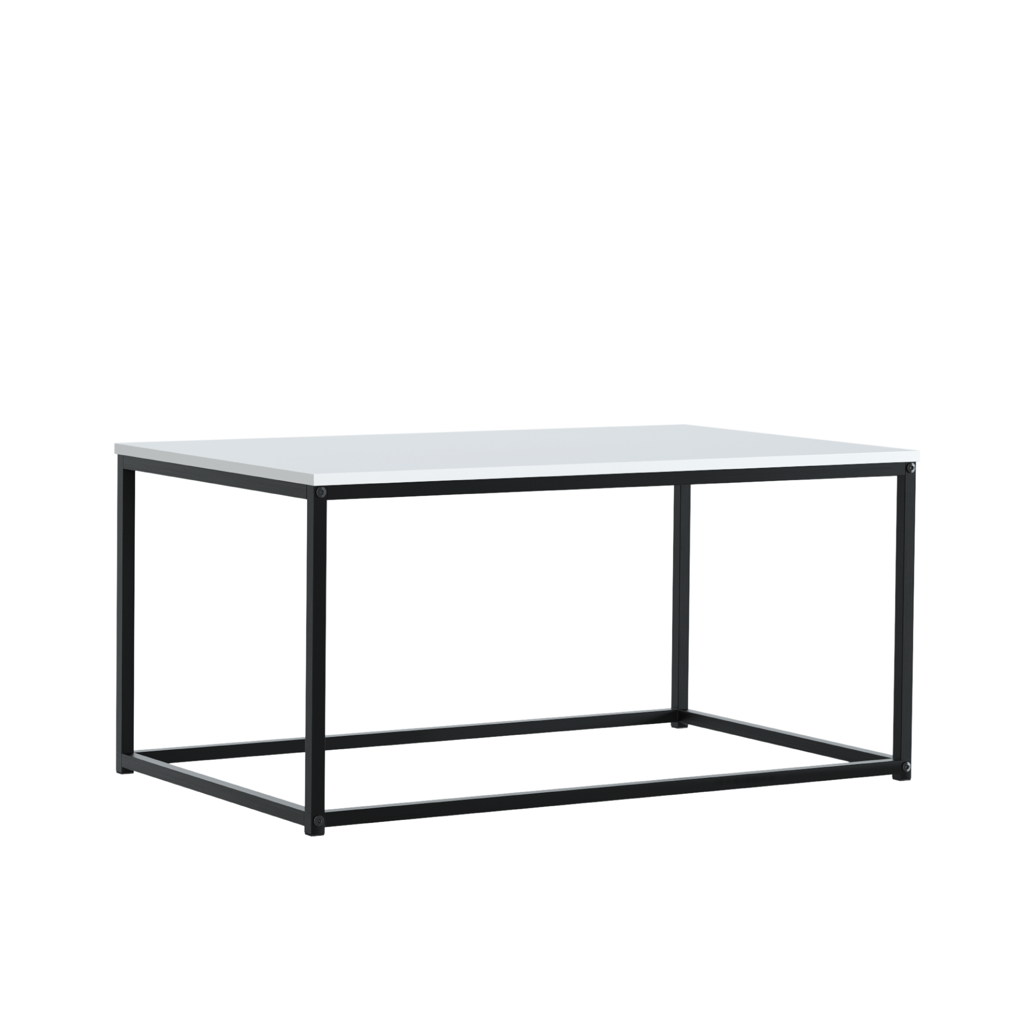 Stolik Kawowy 100cm Loft ONE FURNITURE Laminat Biały