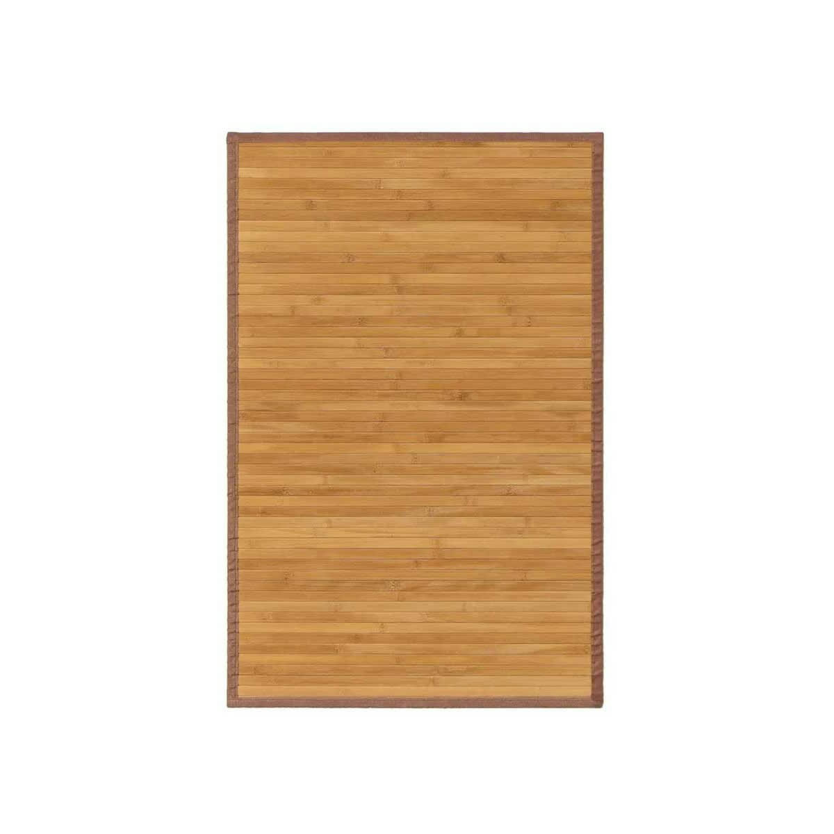 - Tapis descente de lit bambou naturel 60x90cm