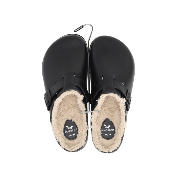 Clogs »Stockholm«, Gr.38/39, schwarz, gefüttert
