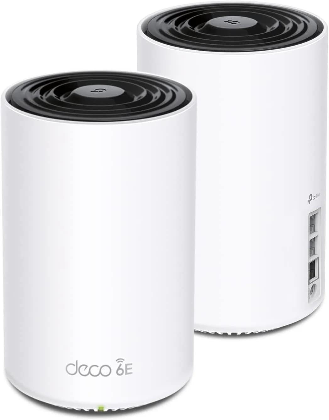TP-Link Deco XE75 Pro AXE5400 Tri-Band WiFi 6E Mesh System - 2.5G WAN/LAN Port  Covers up to 5500 Sq.Ft  Replaces WiFi Router and Extender  AI-Driven Mesh  New 6GHz Band  2-Pack