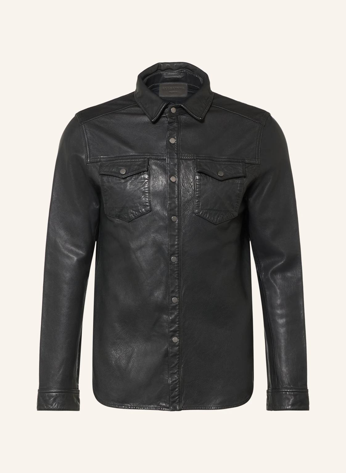ALLSAINTS Overjacket IRWIN aus Leder