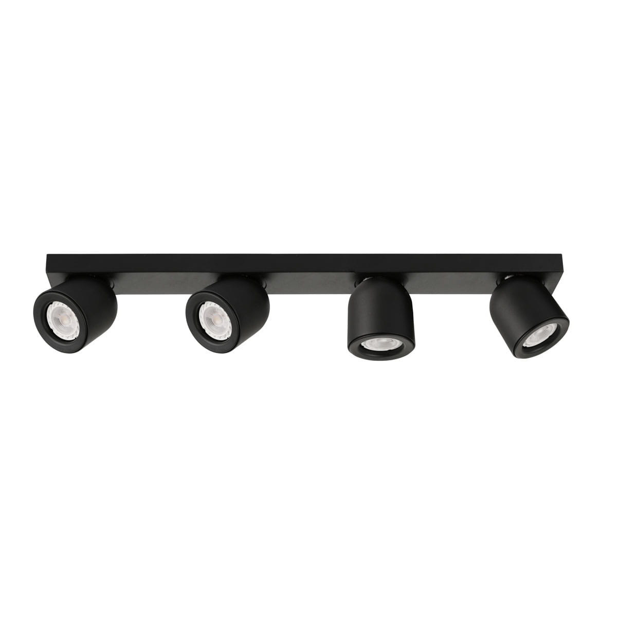 Reflektor sufitowy czarny NUORA 4xGU10x35W wym:10,5x64,5x8,5cm Italux