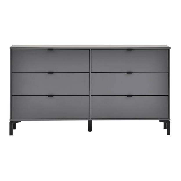 CÔMODA 6 GAVETAS 1,50 M X 42 CM SLEEK