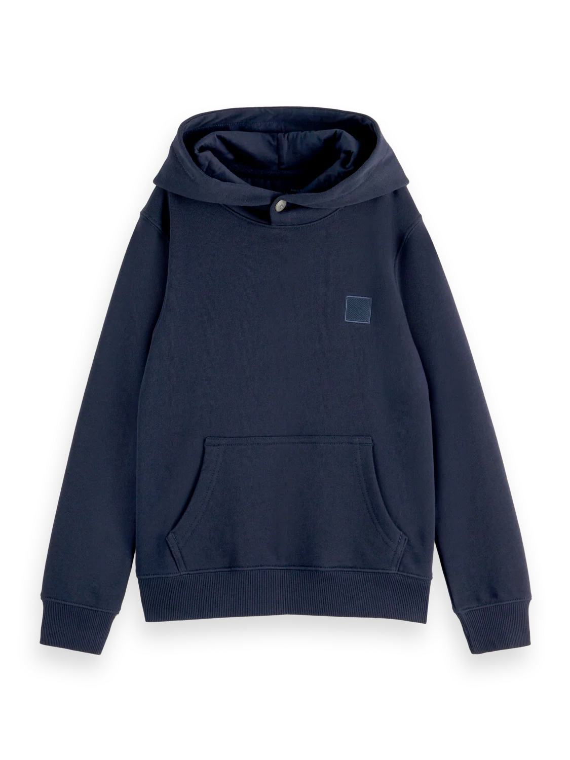 Boys' Regular Fit & Logo Badge Hoodie