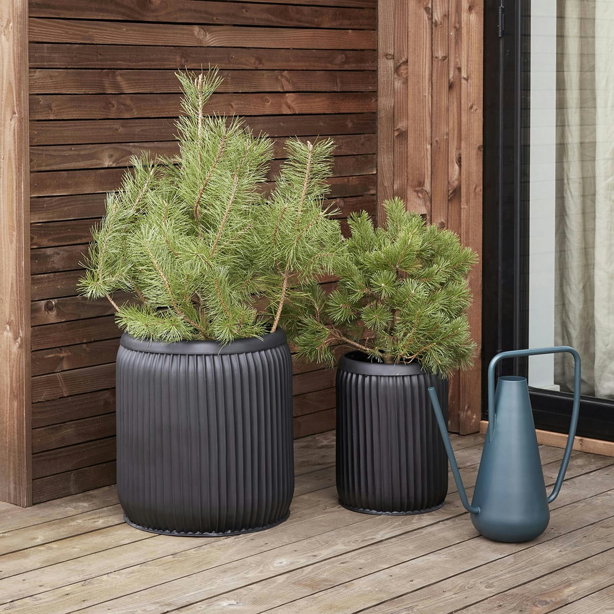 VALE - Arrosoir en métal vert 7L