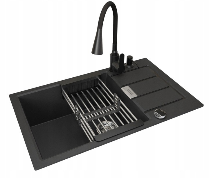 Franke zlew Sirius Sid 2.0 S2D 611-78 XL Slim onyx bateria F