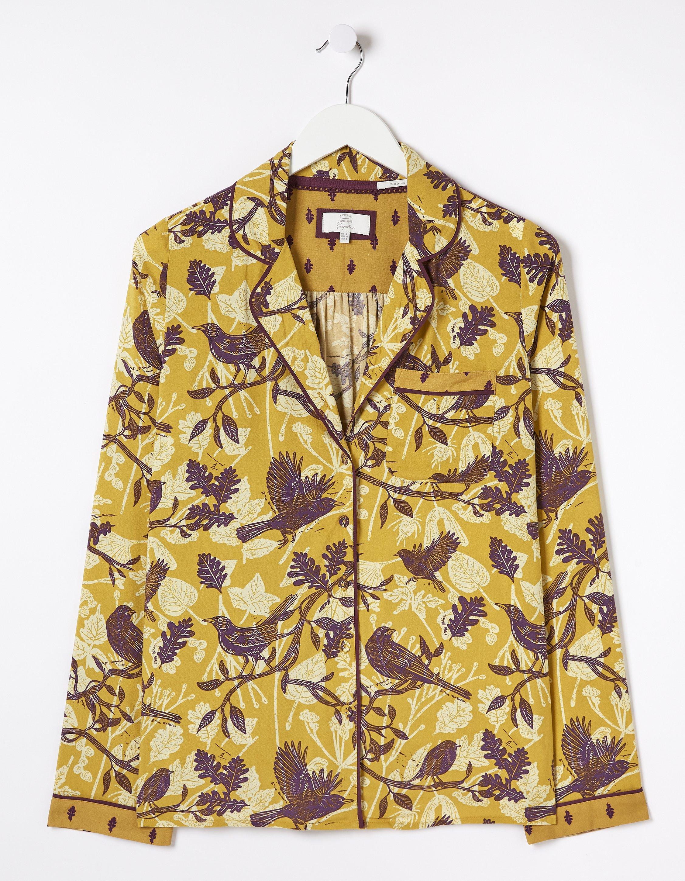 Lino Birds Nightshirt