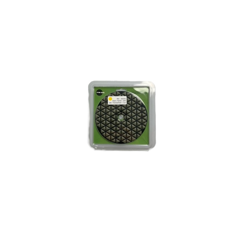 Patin de polissage diamant grain 100 Ø 125 mm PRO-DIAM