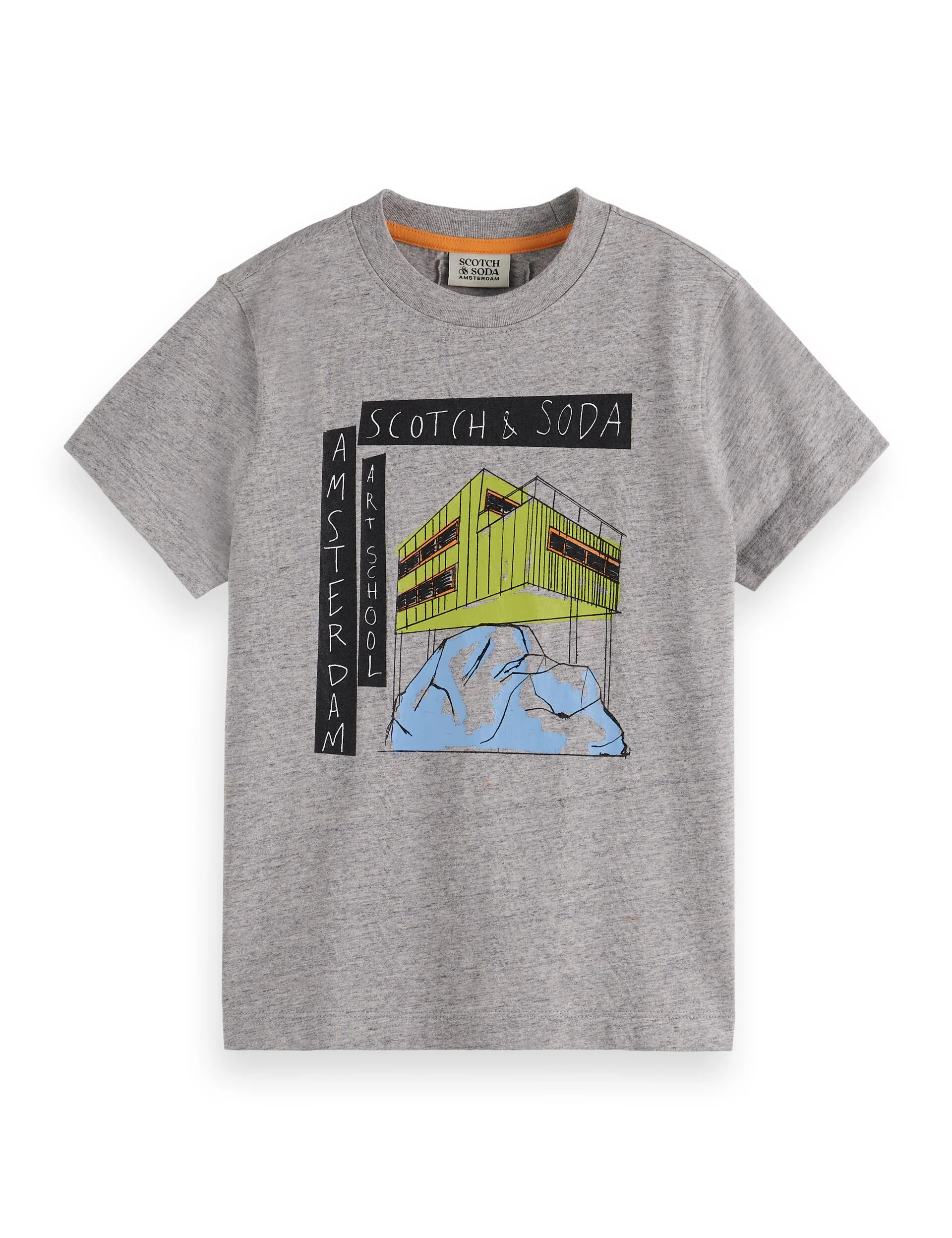 Boys' Relaxed-fit t-shirt with front artwork
