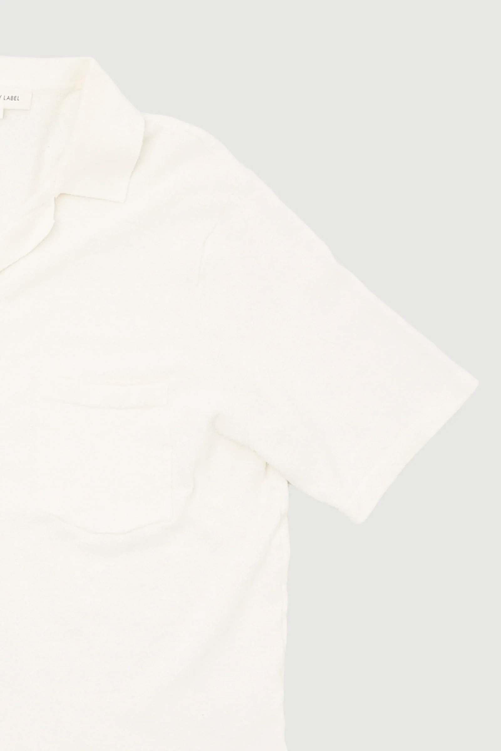 Re-Worn Mens Textured Short Sleeve Shirt