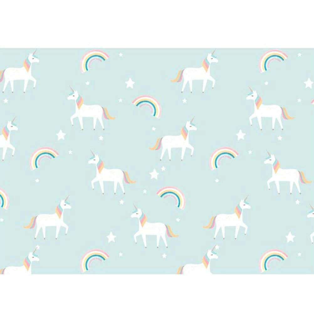 LICORNES - Rouleau sticker licornes 45x150cm