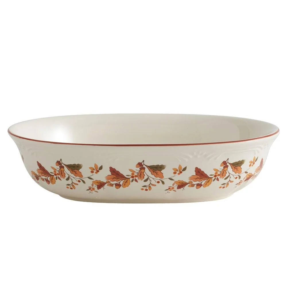 Autumn Berry™ Oval Vegetable Bowl