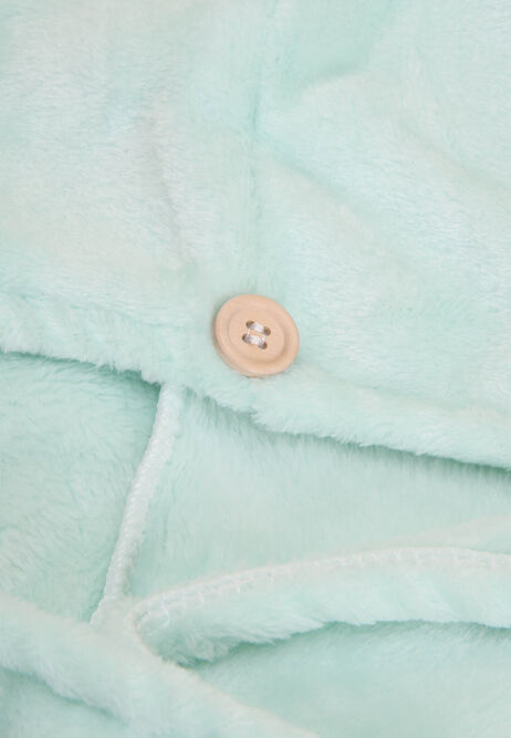 Womens Mint Plain Wrap Turban