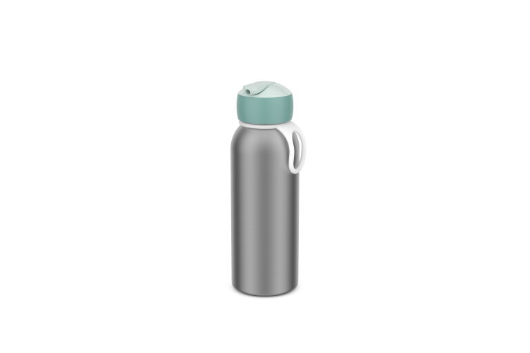 isoleerfles flip-up campus 350 ml - cool mint