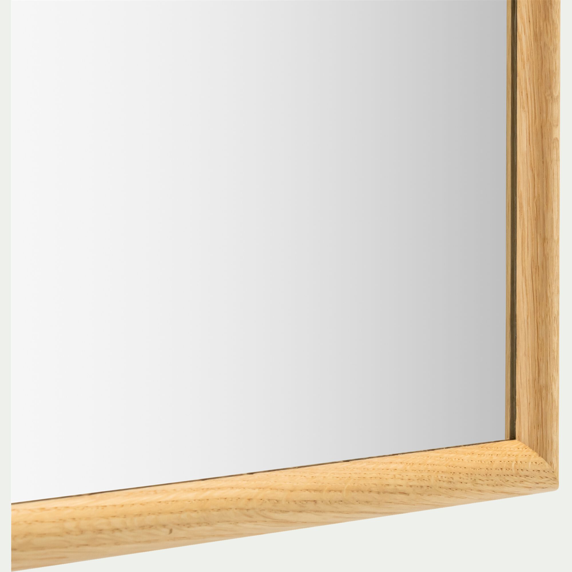 LUCERNA - Miroir en bois de chêne 30x40cm - naturel