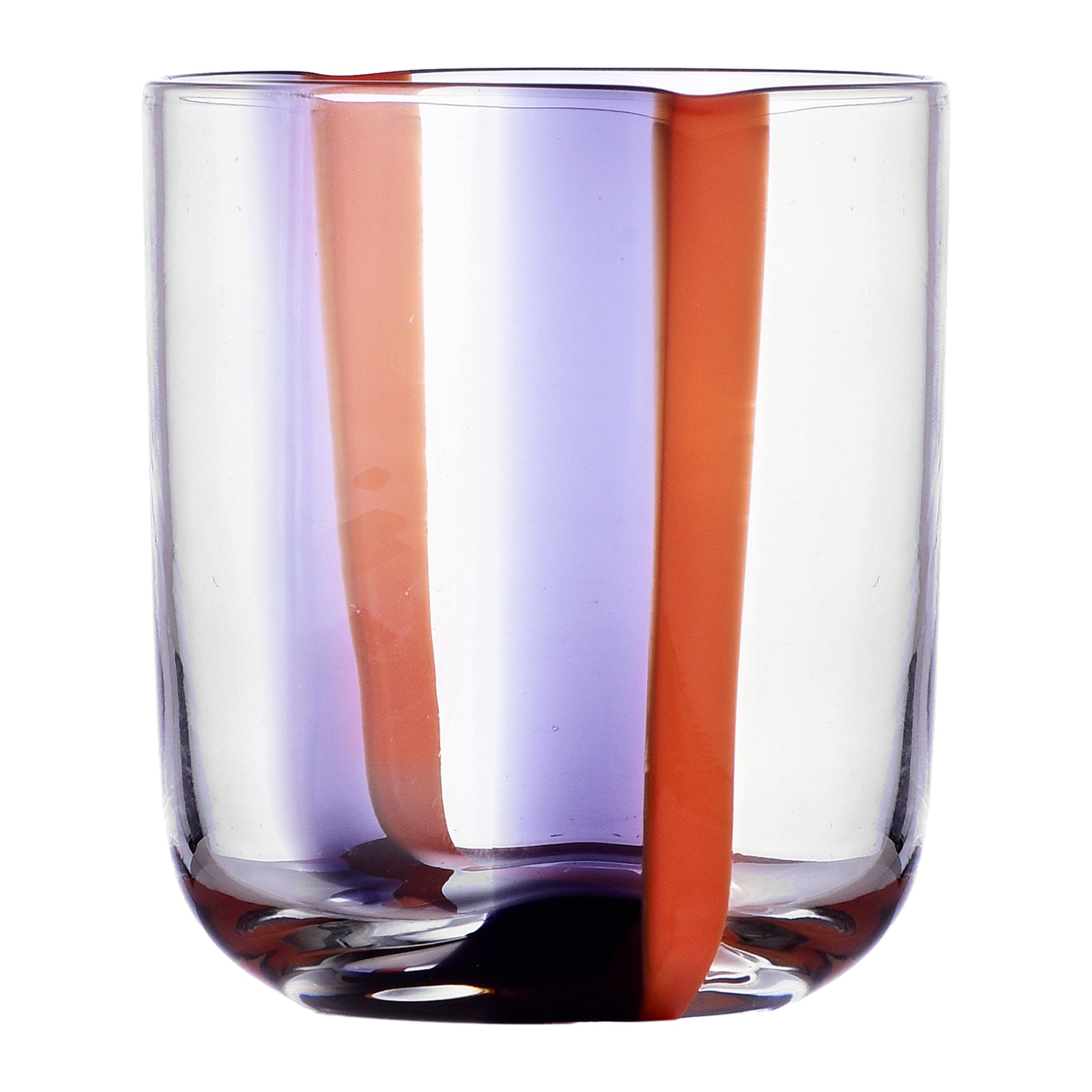 Ichendorf Milano Gesti Waterglas - Lila / Oranje