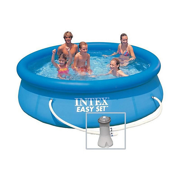 Intex kit piscinette easy set autoportante ronde o3,05 x h0,76m