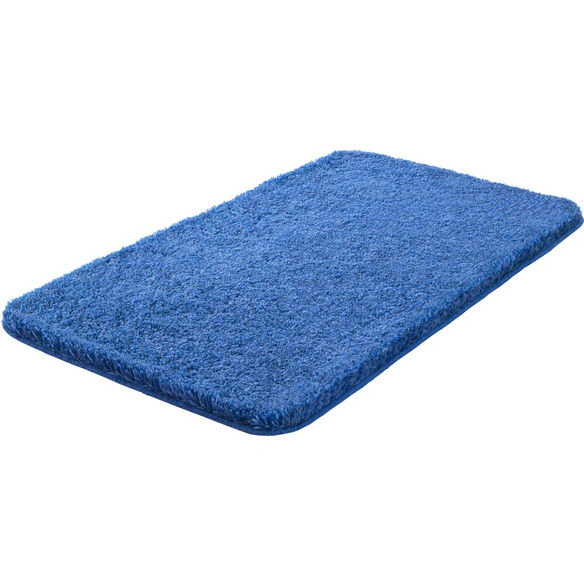 Badematte »Melange«, BxL: 70 x 120 cm, blau, aus 100% Polyacryl