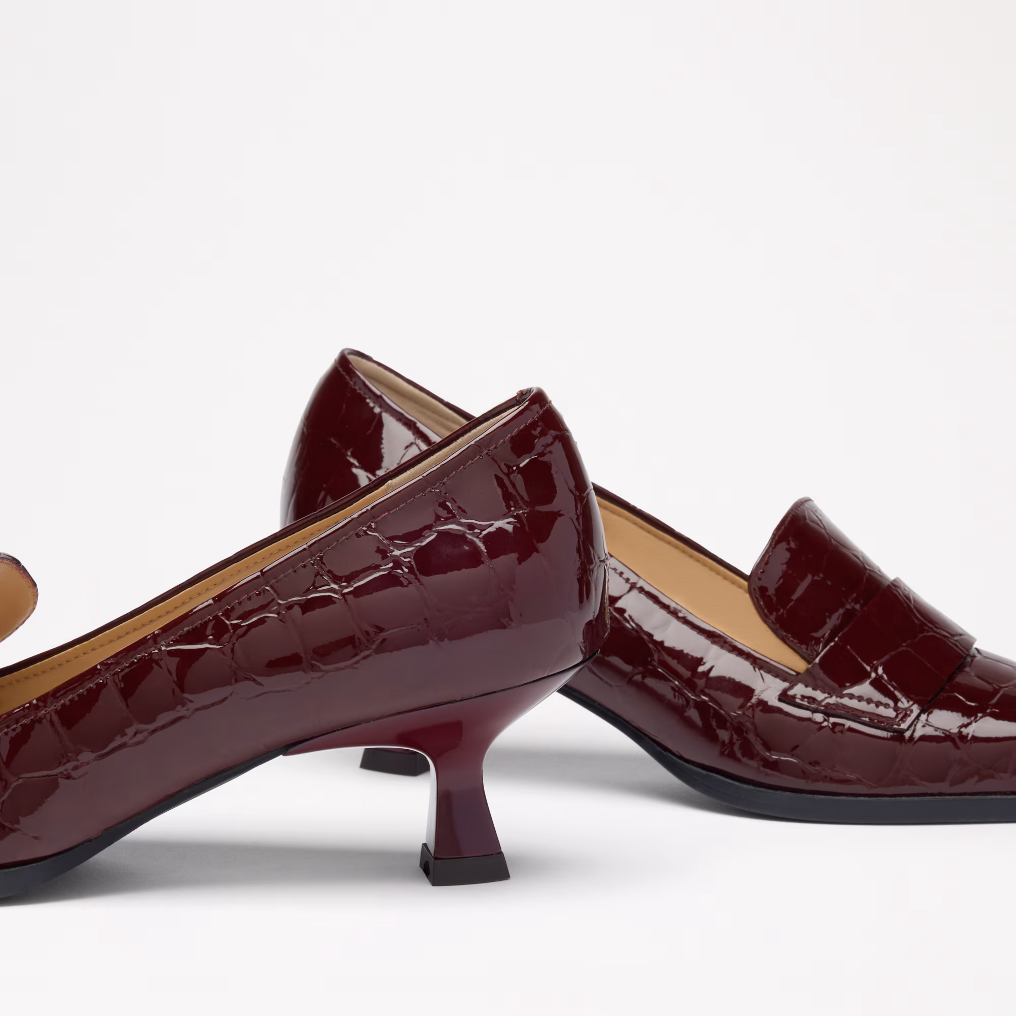 Totter<br>Snipped Toe Heeled Loafer