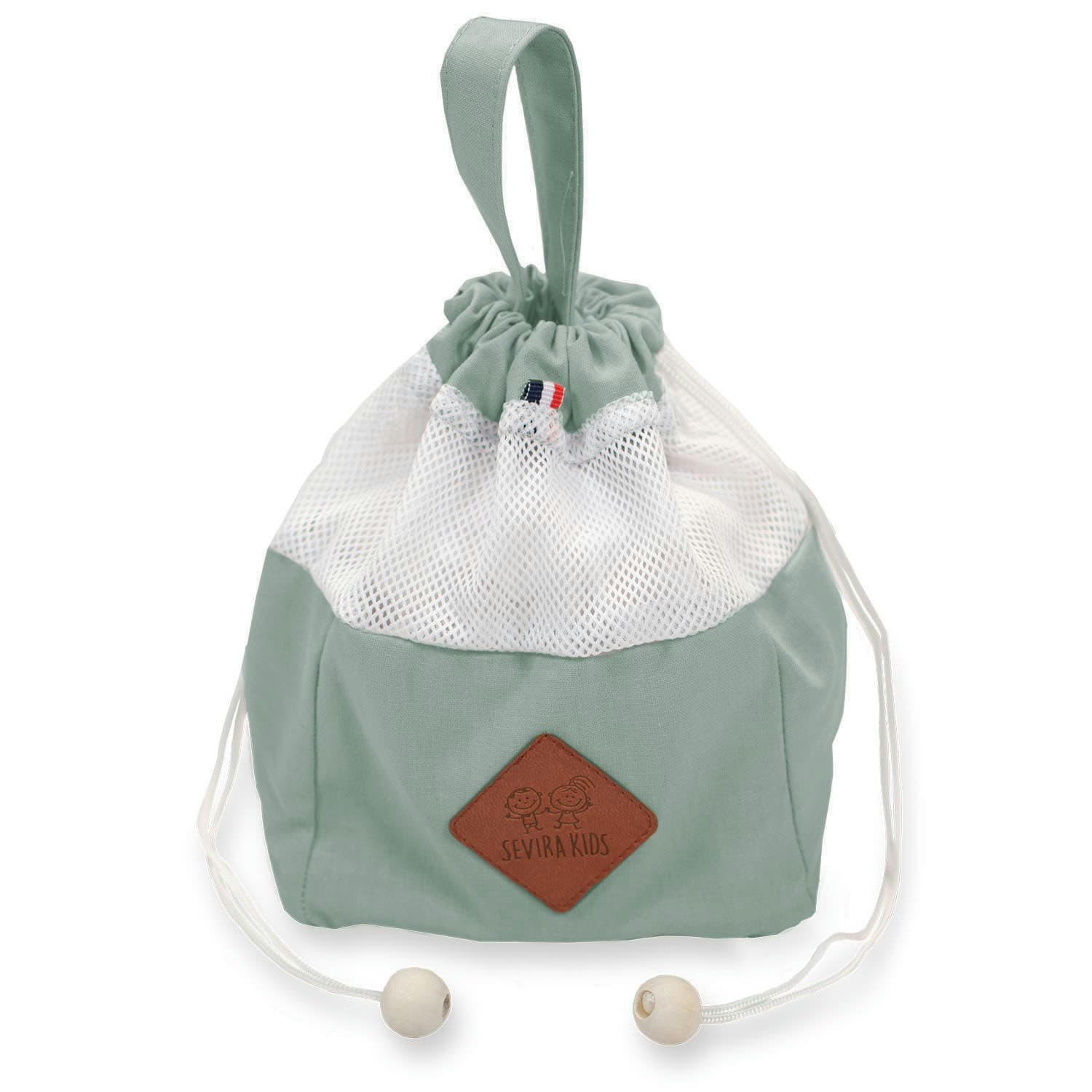 JEANNE - Pochon distributeur et 8 lingettes lavables