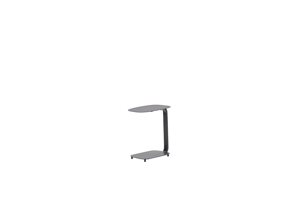 Lucca laptop tafel - 45x30xH51cm - carbon black