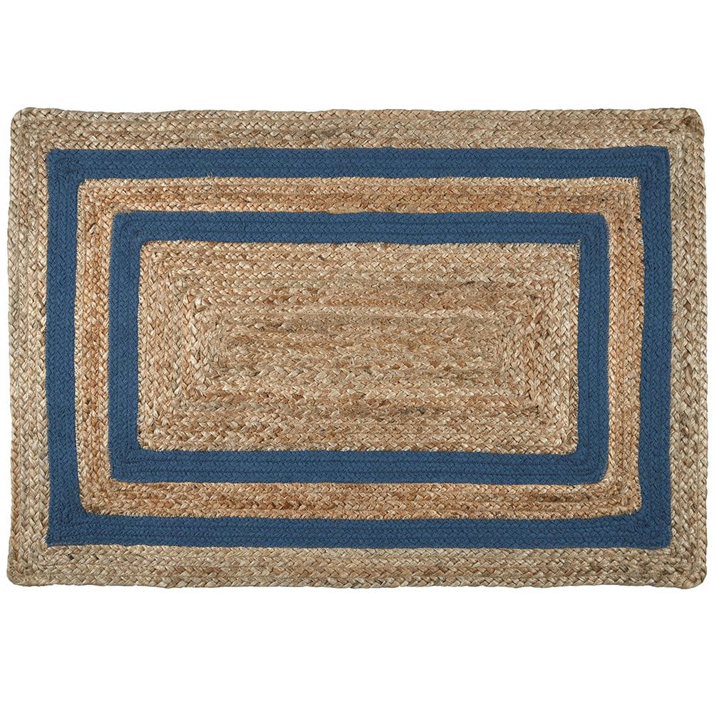 BERRY - Tapis orage jute coton 60x90cm