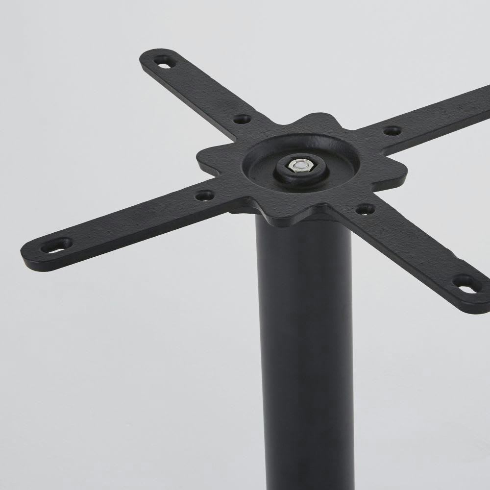 Element Business - Pied de table professionnel en acier noir mat H60