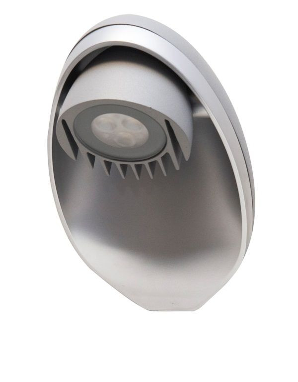 Kinkiet zewnętrzny Eggo 4100K ciemnoszary LED 1x9W 345lm IP54 SU-MA