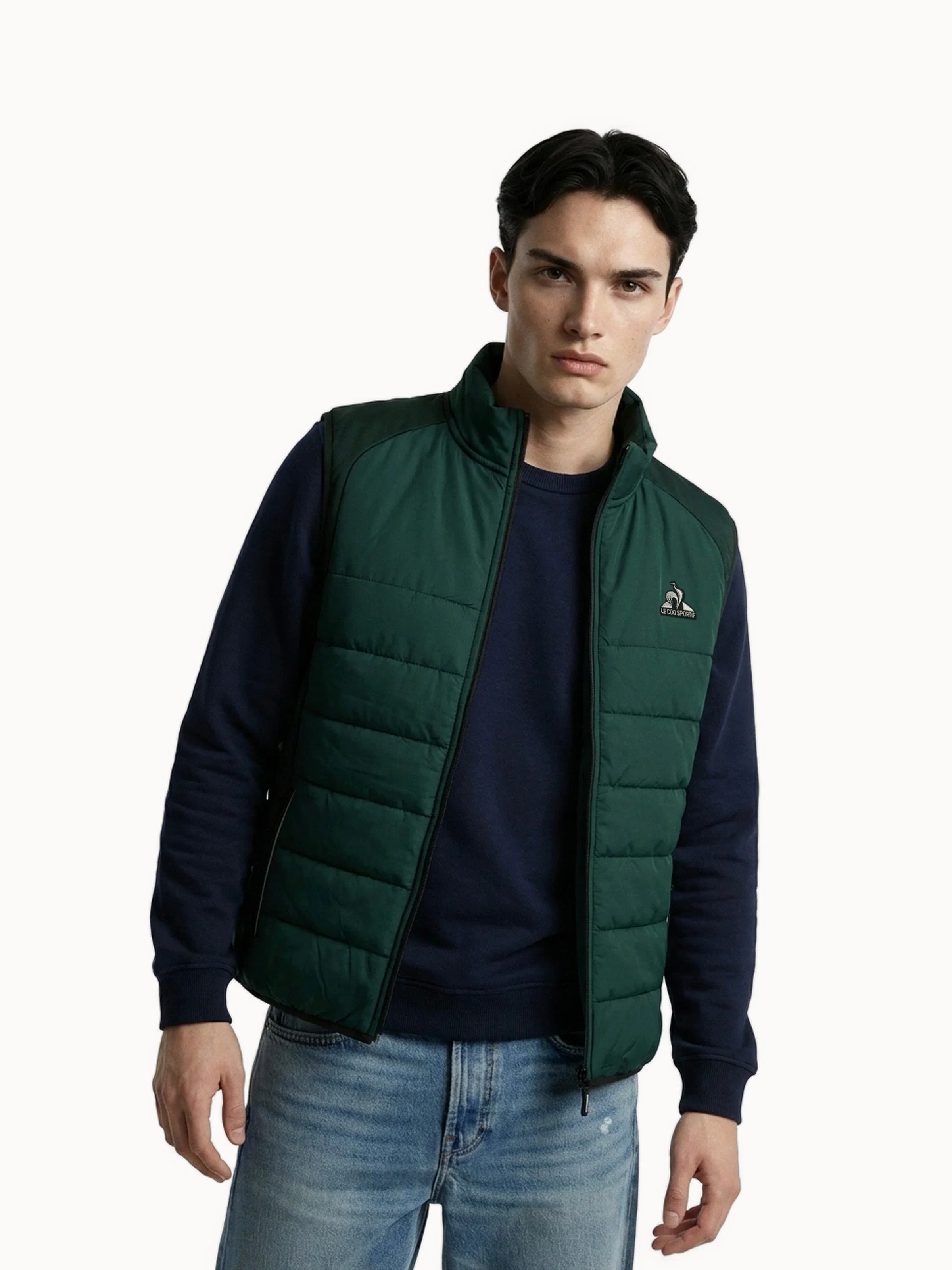 Veste sans manches matelassée et déperlante
