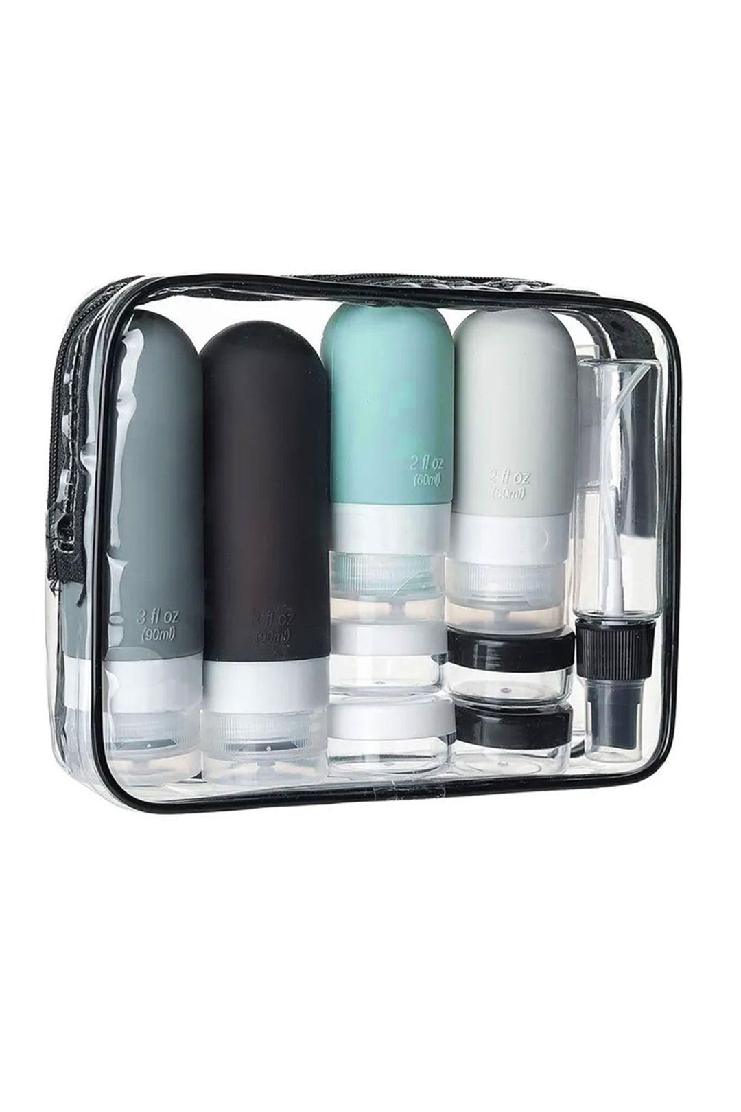 SHEONLY 16Pcs Travel Bottle Set
