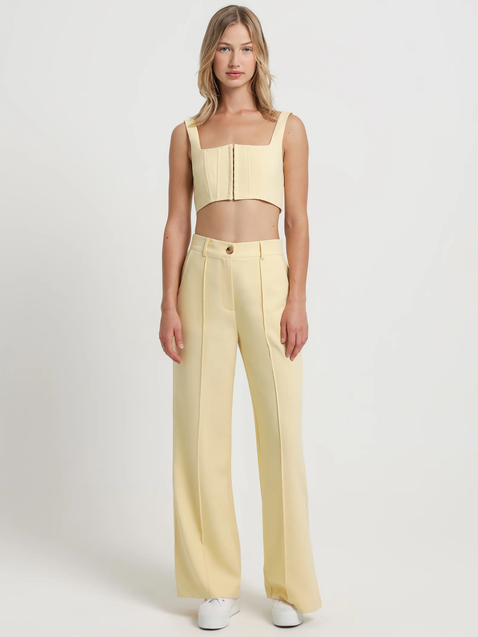 Lacey Split Pants