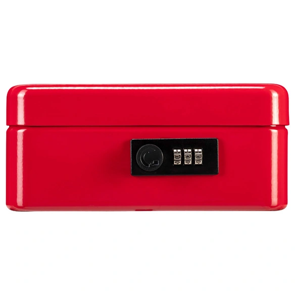 Geldkassette »5020 C«, rot, Stahl, mit Zahlenschloss